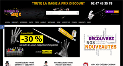 Desktop Screenshot of magasin-magie.com